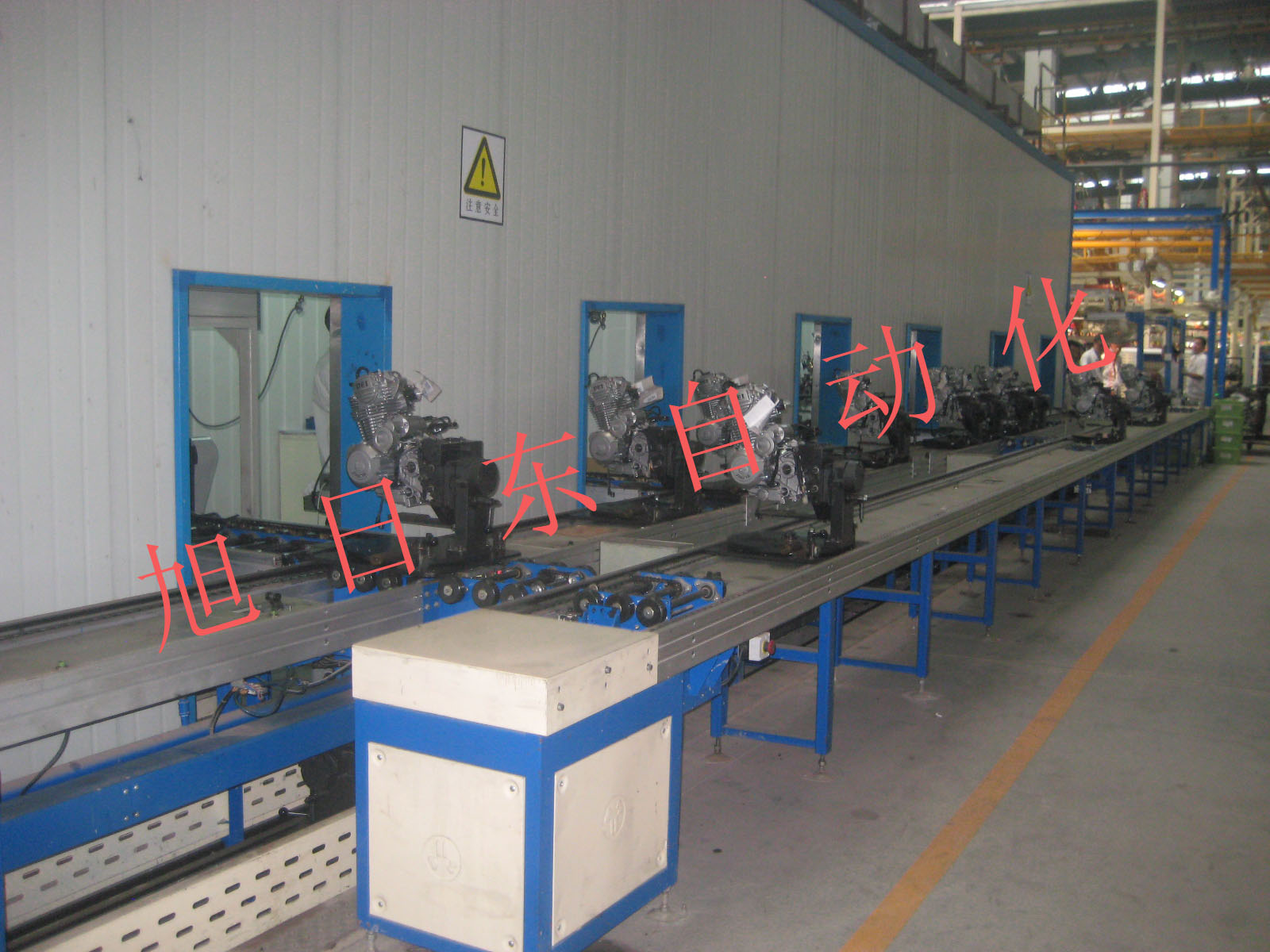 摩托車發(fā)動機測試線